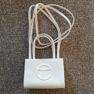 TELFAR Shopping Bag - Small, White